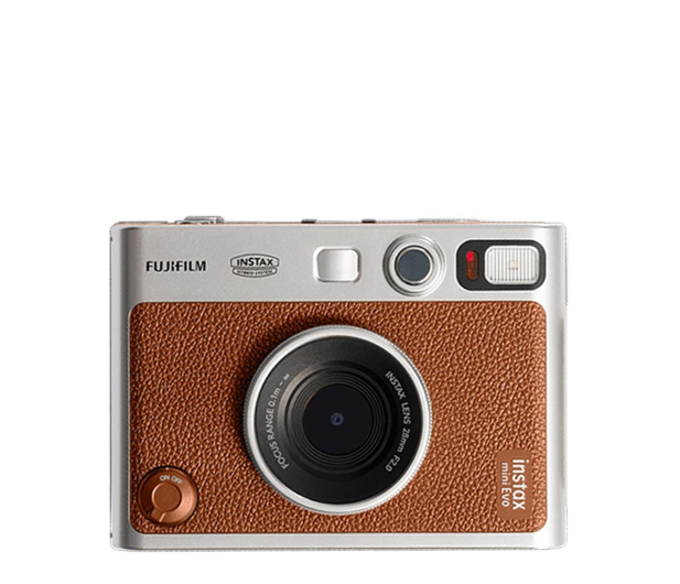 Fujifilm Instax Mini Evo brązowy + wkłady (20 zdjęć) - 1568471 - zdjęcie 2